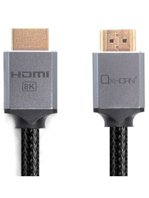 Oxhorn 1.8M 8K HDMI 2.1a Cable 8K@60Hz, 3D,  Braided CB-H8K-02