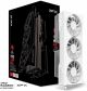 XFX Swift AMD Radeon RX 9060XT OC White Triple Fan Gaming Edition with 16GB GDDR6