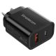 Simplecom CU220 Dual Port PD 20W Fast Wall Charger USB-C + USB-A