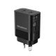 Simplecom CU221 Dual Port USB-C PD 20W Fast Wall Charger