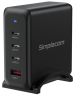 Simplecom CU400 4-Port PD 100W GaN Fast Charger 3x USB-C and 1x USB-A ports