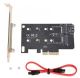 Simplecom EC412 Dual M.2 to PCI-E x4 and SATA Expansion Card