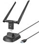 Simplecom NW811 AX1800 Dual Band WiFi 6 2x 5dBi High Gain Antennas