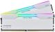 KLEVV CRAS V RGB 64GB (2x 32GB) DDR5 6400MHz C32 Desktop Memory - White