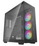 DeepCool CH780 Panoramic Glass Dual Chamber Full Tower ATX Case - Black